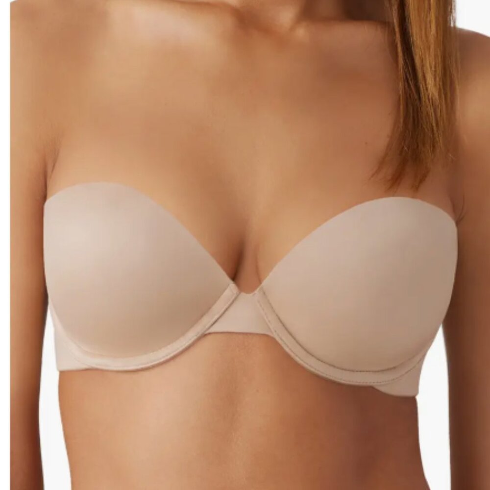 NEW b.tempt'd by Wacoal Future Foundation Strapless Push-Up Bra 34DDD
